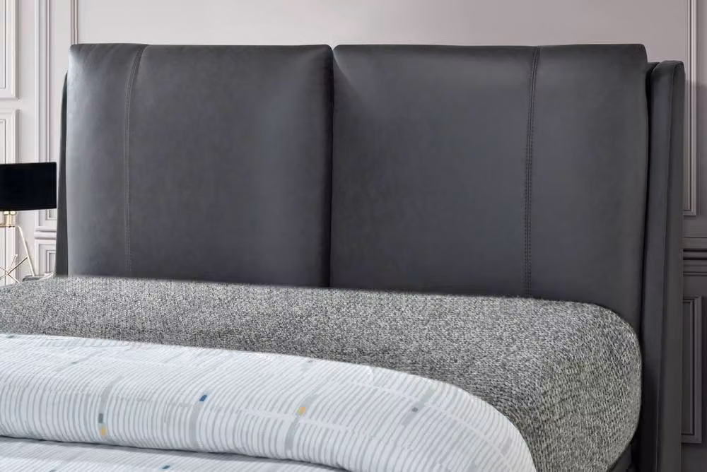 Bed Factory Direct Tuscany Pillow End Lift Ottoman Bed Frame in Dark Grey, Size: King (180 x 200 cm) – 2