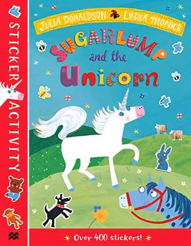Sugarlump and the Unicorn Sticker Book by Macmillan, Multicolour Paper Sticker Book
