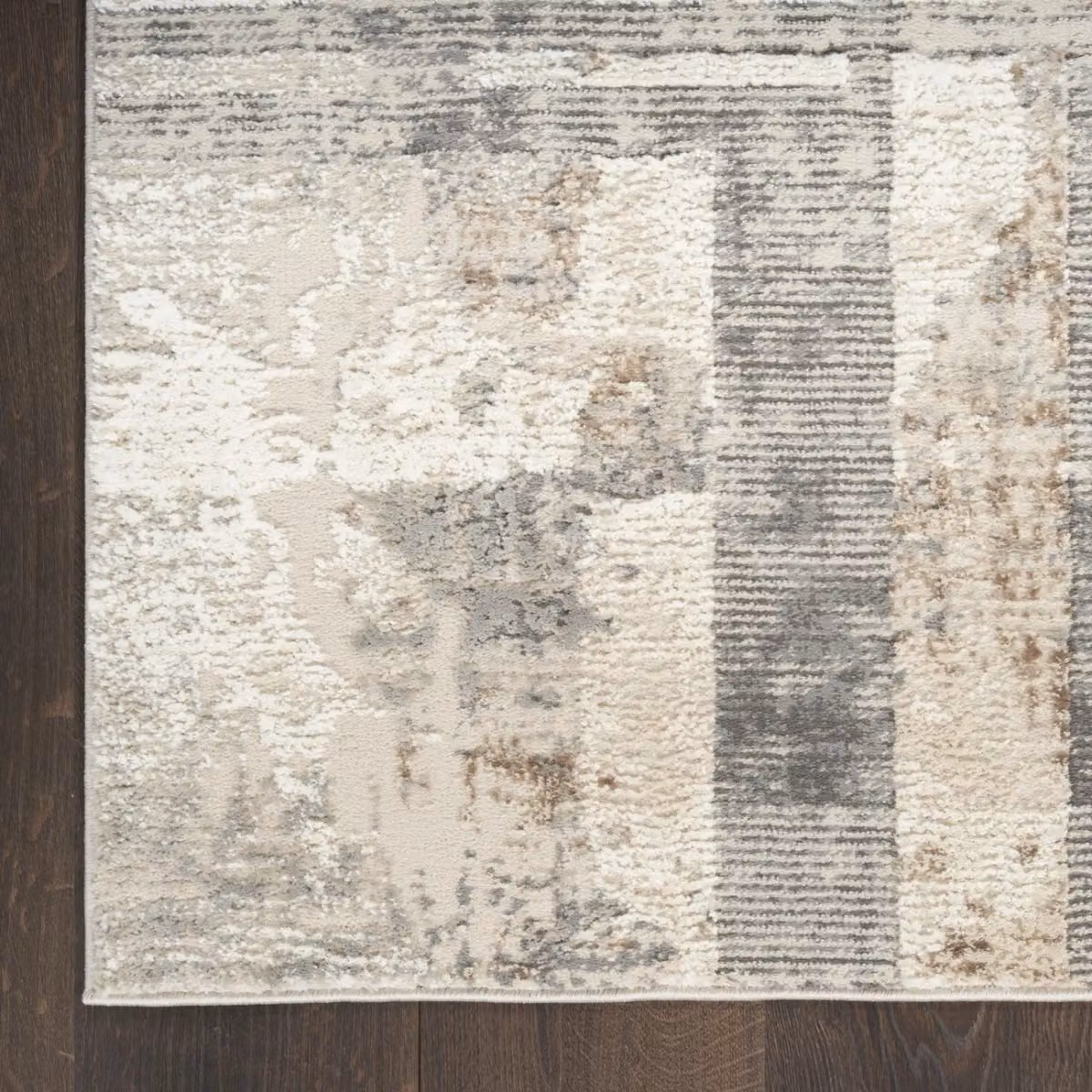 The Rug Shop UK Modern Abstract Multicolour Polyester Area Rug, W: 240 cm, D: 300 cm – 3