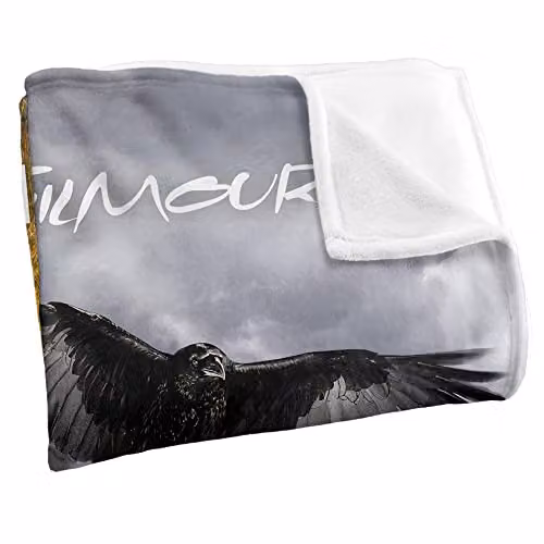 LOGOVISION White Fluffy Fleece Throw Blanket, W/D/H: 152 x 127 cm – 2