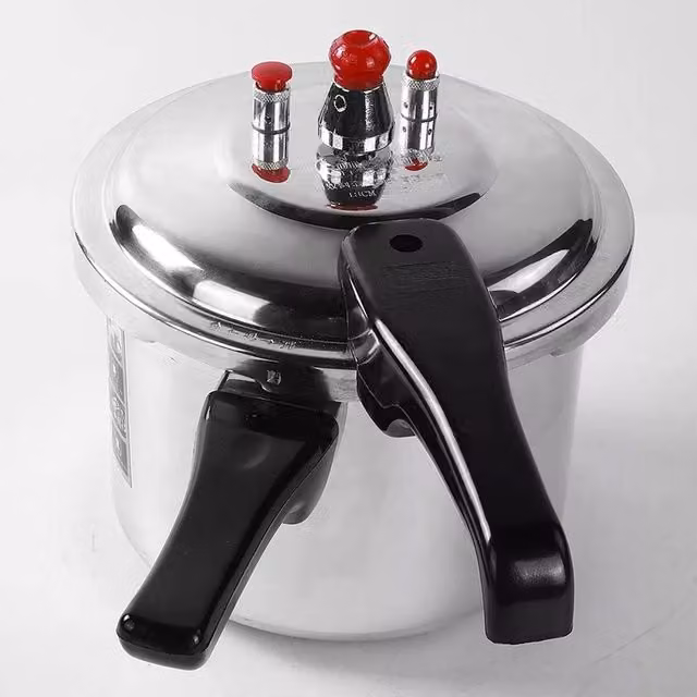 Kelvenix 9 l Aluminium Pressure Cooker in Silver