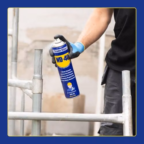 WD-40 Multi-Purpose Lubricant Aerosol, Blue, 2 x 600ml – 3