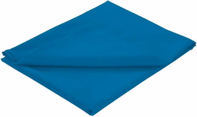 Amazon Basics Plain Flat Sheet, Petrol Blue, 180 x 200 cm
