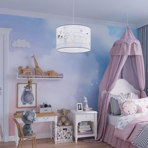 SOLLUX lighting CAT LED Pendant Lamp, Multicoloured, W/D/H: 40 x 40 x 95 cm – 3