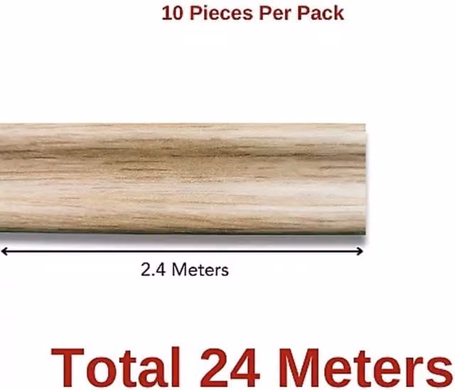 Anglo Flooring Scotia Beading Edge Trim Moulding in Brown
