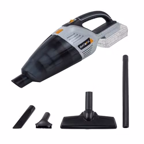 Batavia MAXXPACK 18V Bagless Vacuum Cleaner Bare Unit, Grey/Orange, 0.5 l