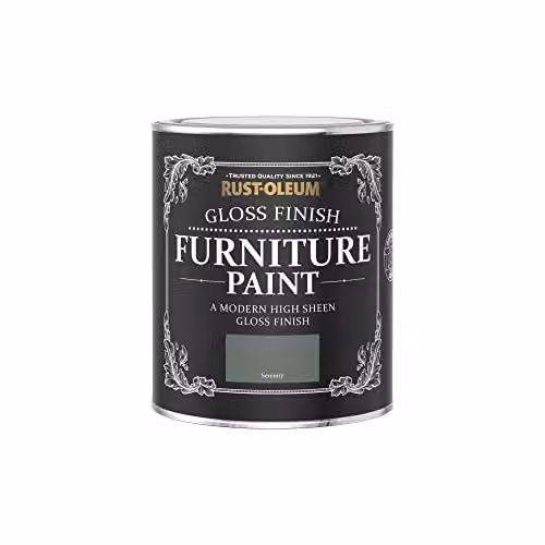Rust-Oleum Gloss Furniture and Skirting Board Paint in Green, 0.75 l – 3