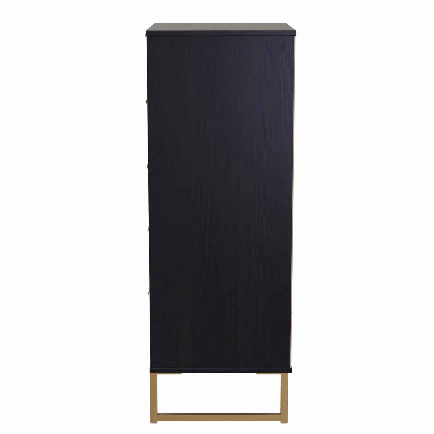 2 U Tamworth Ready Assembled 5 Drawer Tallboy in Black – 2