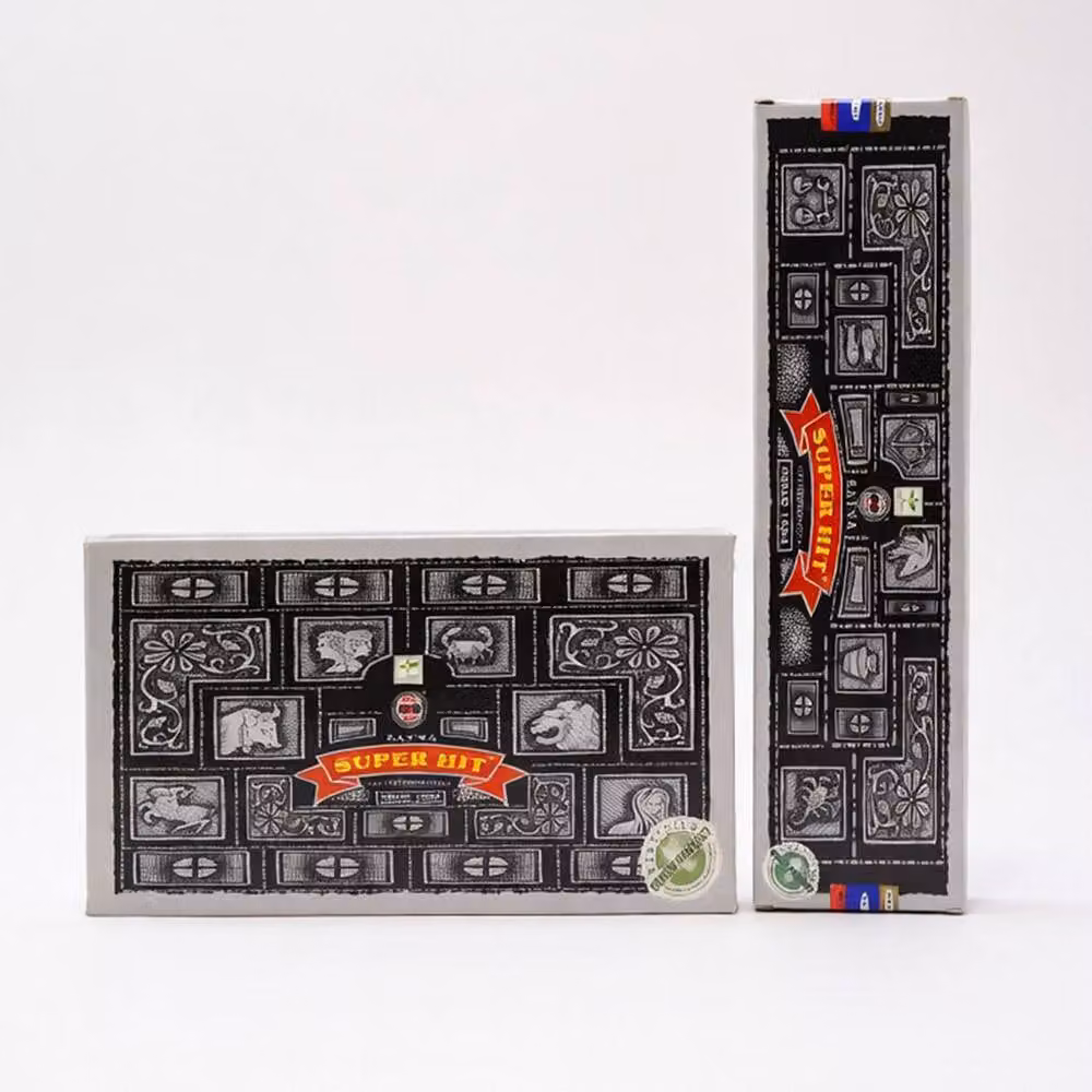KDMD Satya Super Hit Natural Aroma Incense Sticks, 100g, Black – 2