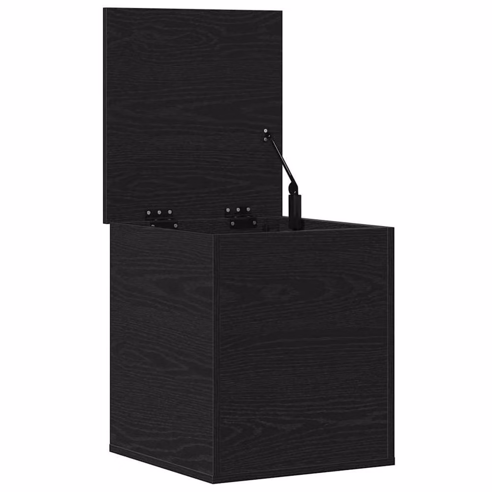 Berkfield Home Black Oak Storage Box, W/D/H: 40 x 42 x 46 cm – 3