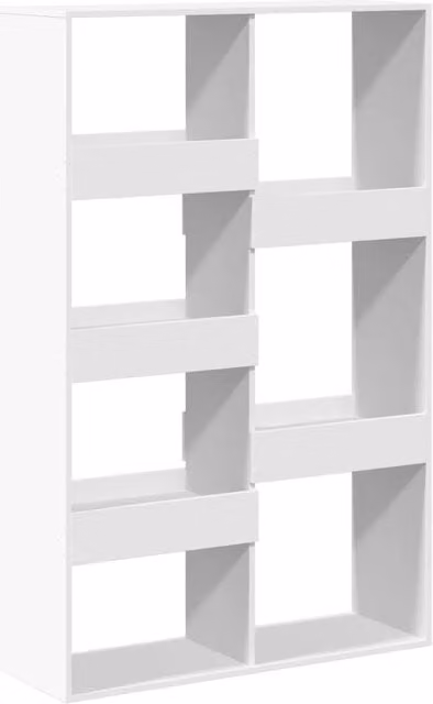 Berkfield Home White Room Divider in MDF, W/D/H: 100 x 33 x 155.5 cm