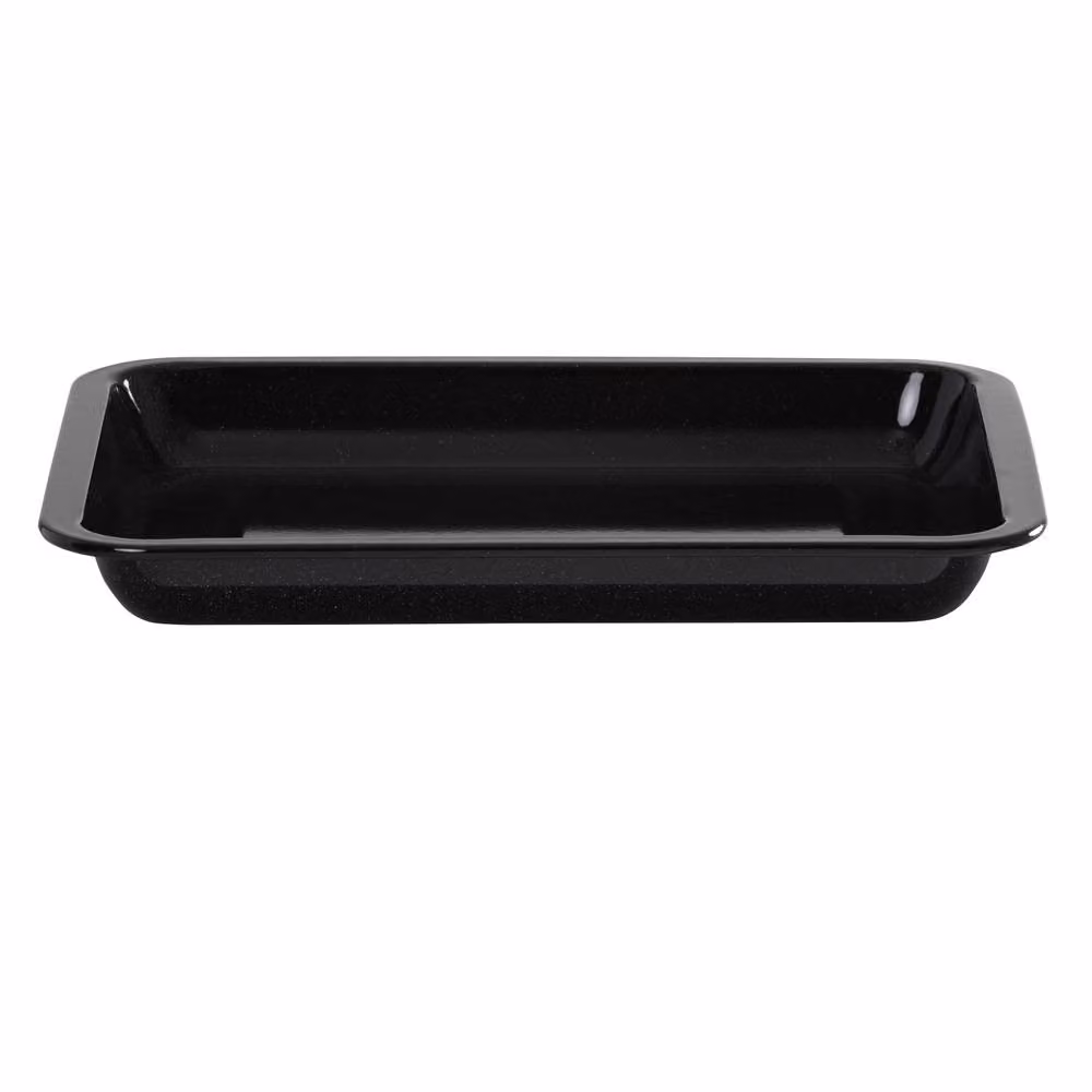 Betterware Classic Black Enamel Rectangular Roasting Tin, 39 cm – 3