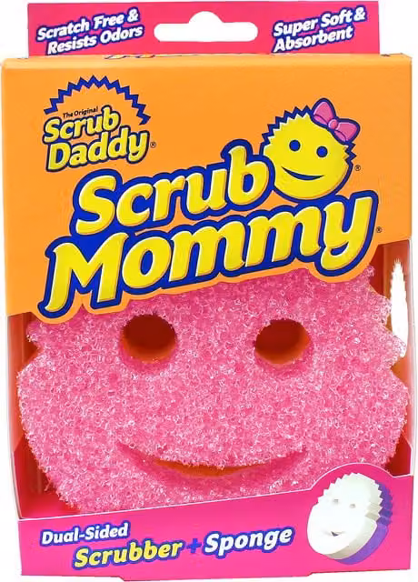 Scrub Mommy Pink Cleaning Sponge