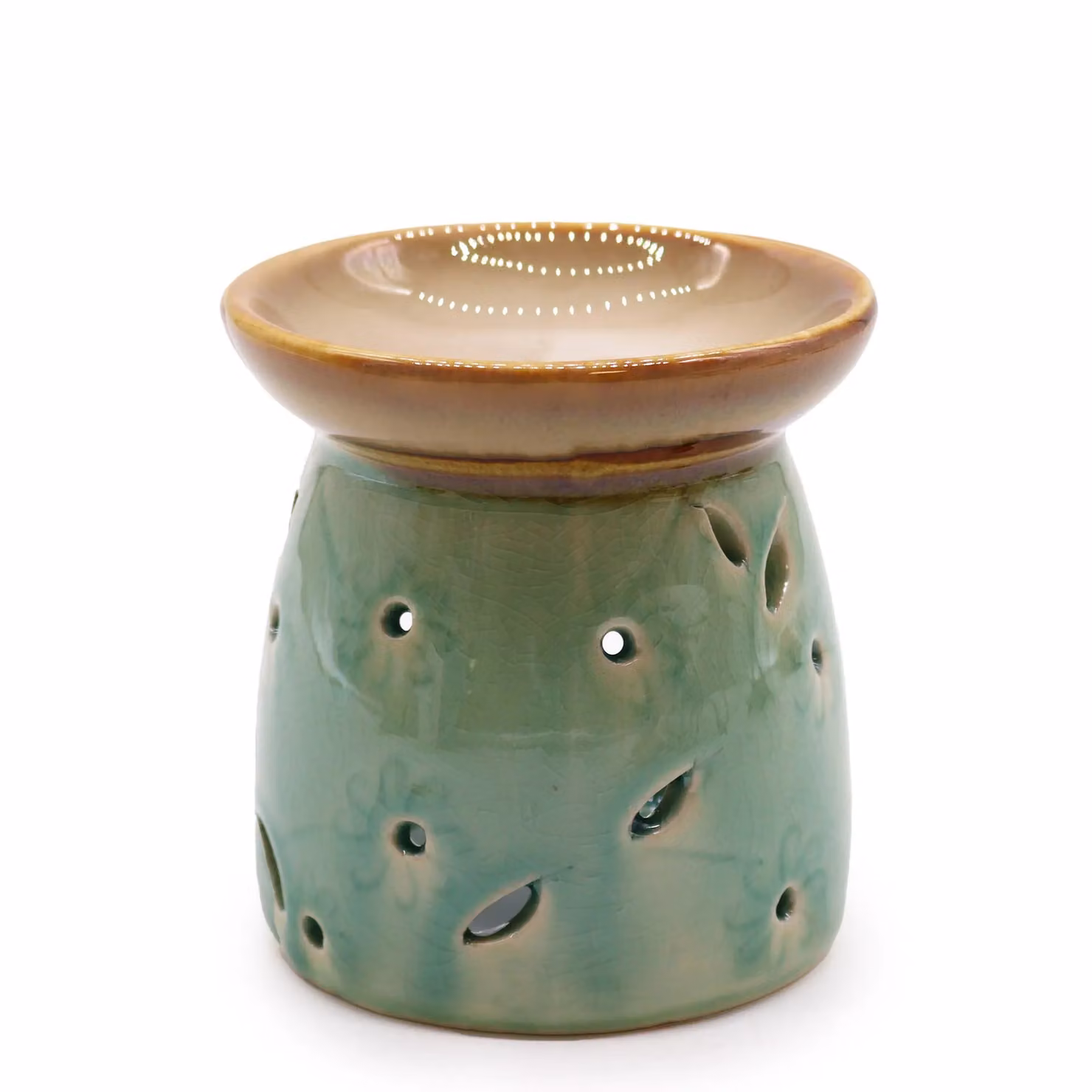 KDMD Classic Ceramic Tealight Oil Burner, Blue – 2