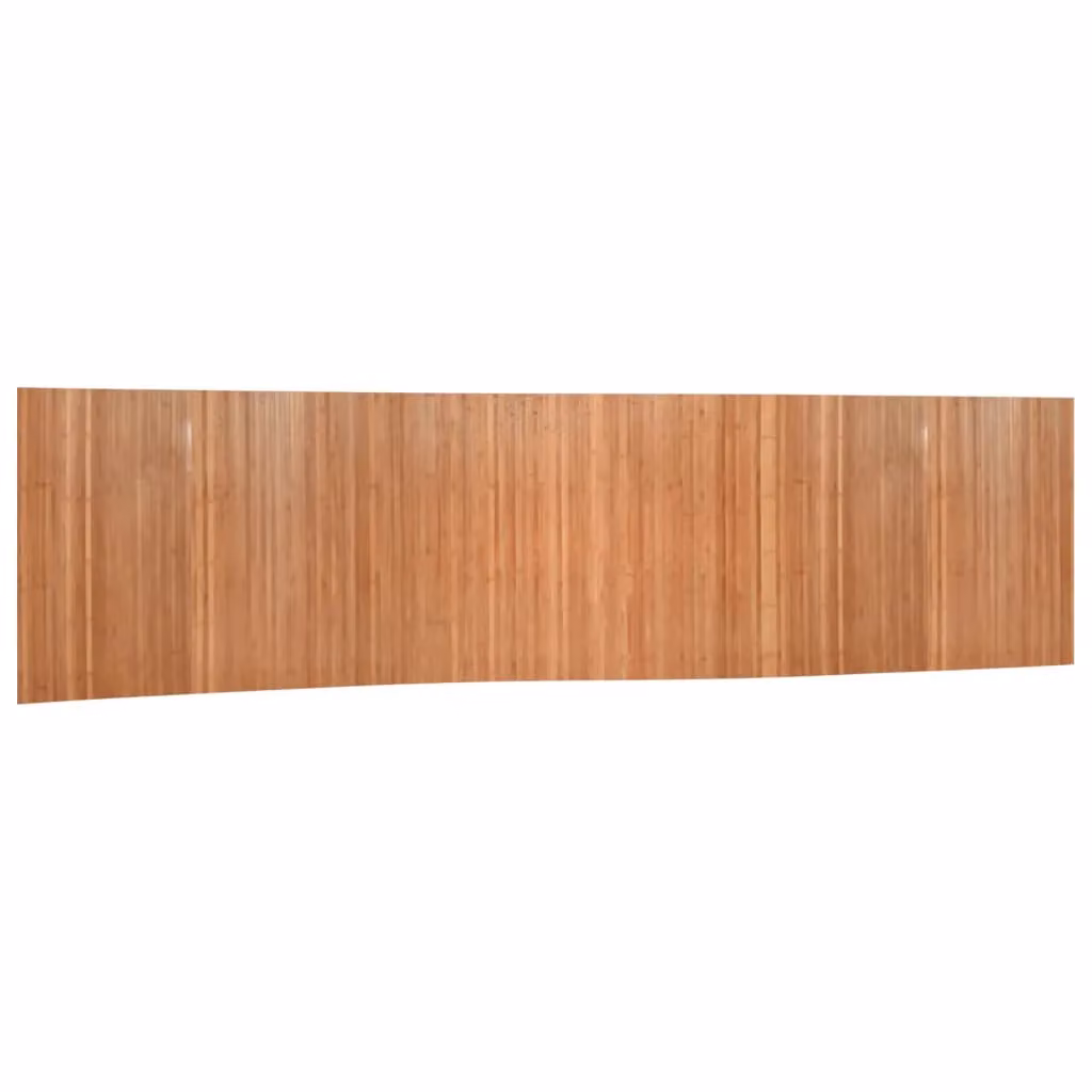 Berkfield Home Natural Bamboo Room Divider in Brown, H 165 cm x W 800 cm – 2