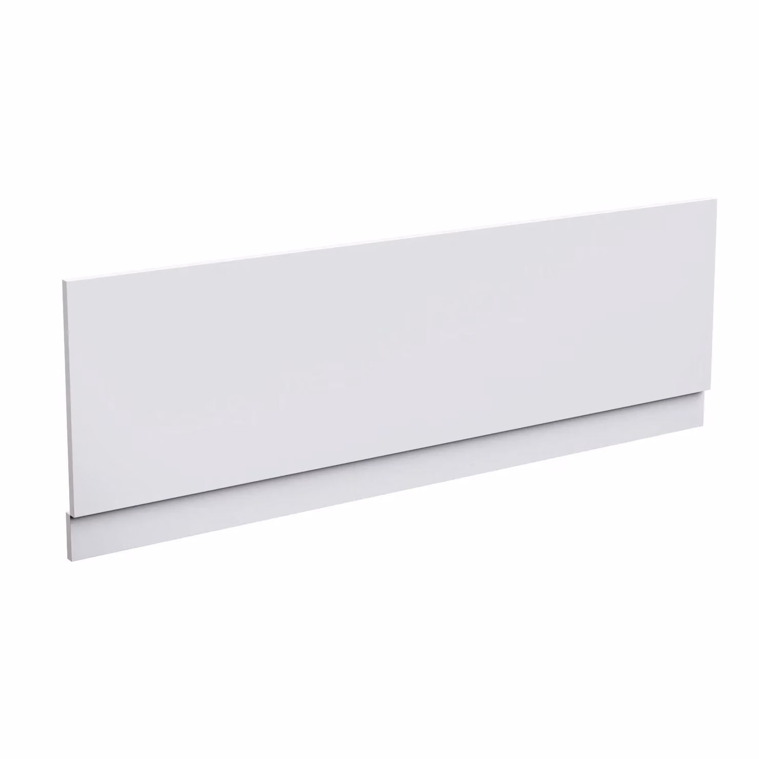 Nes Home White Waterproof Durable PVC Front Bath Panel, 15mm Thick, Width: 180 cm – 2