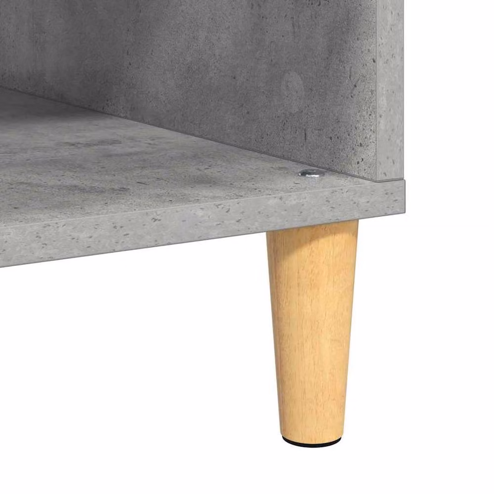 Berkfield Home Modern Storage Cabinet with Door in Concrete Grey, W/D/H: 60.0 x 35.0 x 103.5 cm – 5