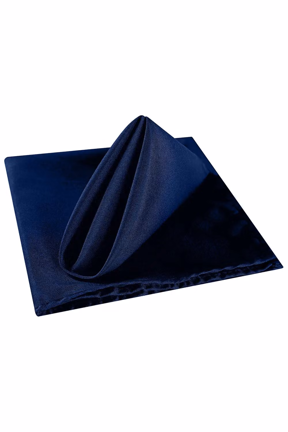 Neel Blue Reusable Polyester Table Napkins in Navy, W/D/H: 50 x 50 x 0 cm – 4