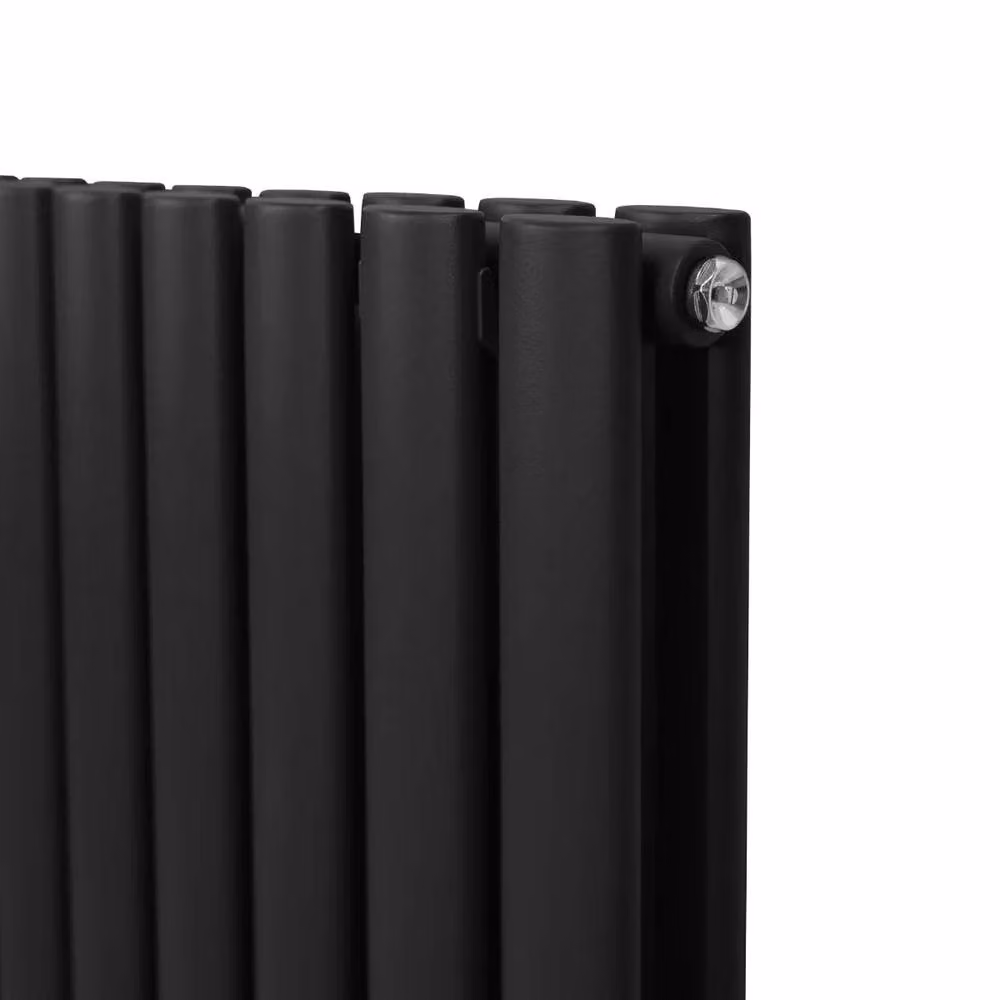 Monstershop Oval Column Radiator in Black, H 180 cm x W 60 cm – 8