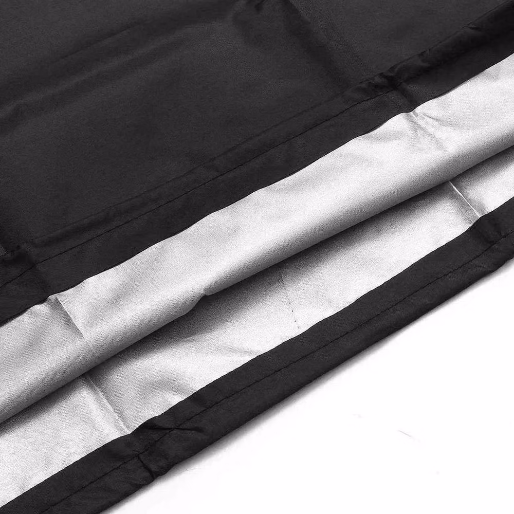 KORVIXA Waterproof 2-Seater Sofa Patio Furniture Cover, Black, W/D/H: 134 x 66 x 89 cm – 4