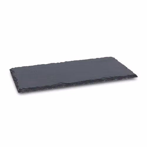 Argon Tableware Natural Slate Serving Board in Grey, W: 20 cm, H: 11 cm – 2