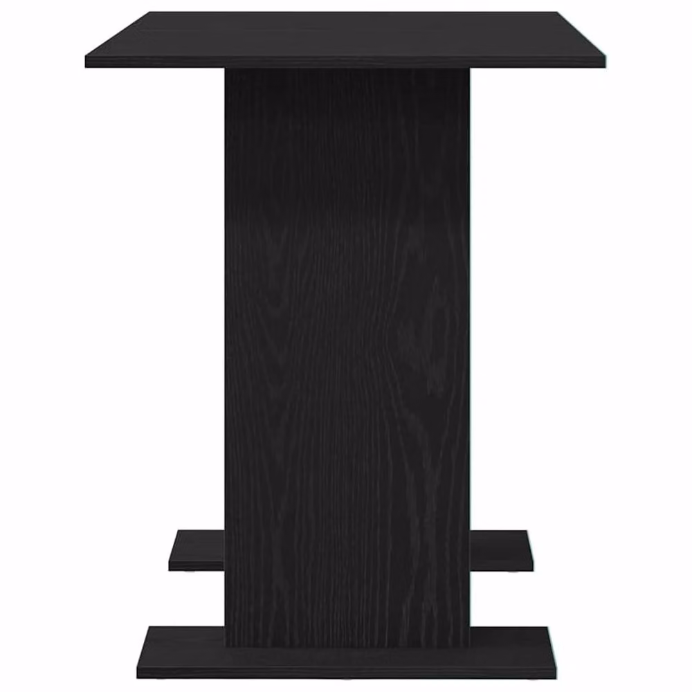 Berkfield Home Modern Rectangular Dining Table in Black Oak, W/D/H: 110 x 60 x 75 cm – 3