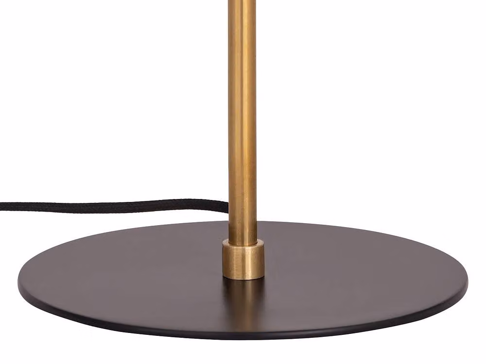 Vente-unique Kerry Metal Table Lamp in Gold/Brass and Black, Diameter: 26 cm, Height: 50 cm – 4