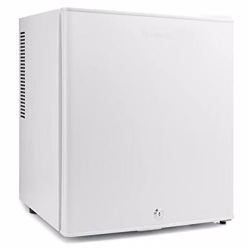 Subcold Aire30 LED Mini Fridge, 30L Thermoelectric Countertop Model with Solid Door and Interior LED Light, White, W/D/H: 40 x 40 x 48 cm – 1