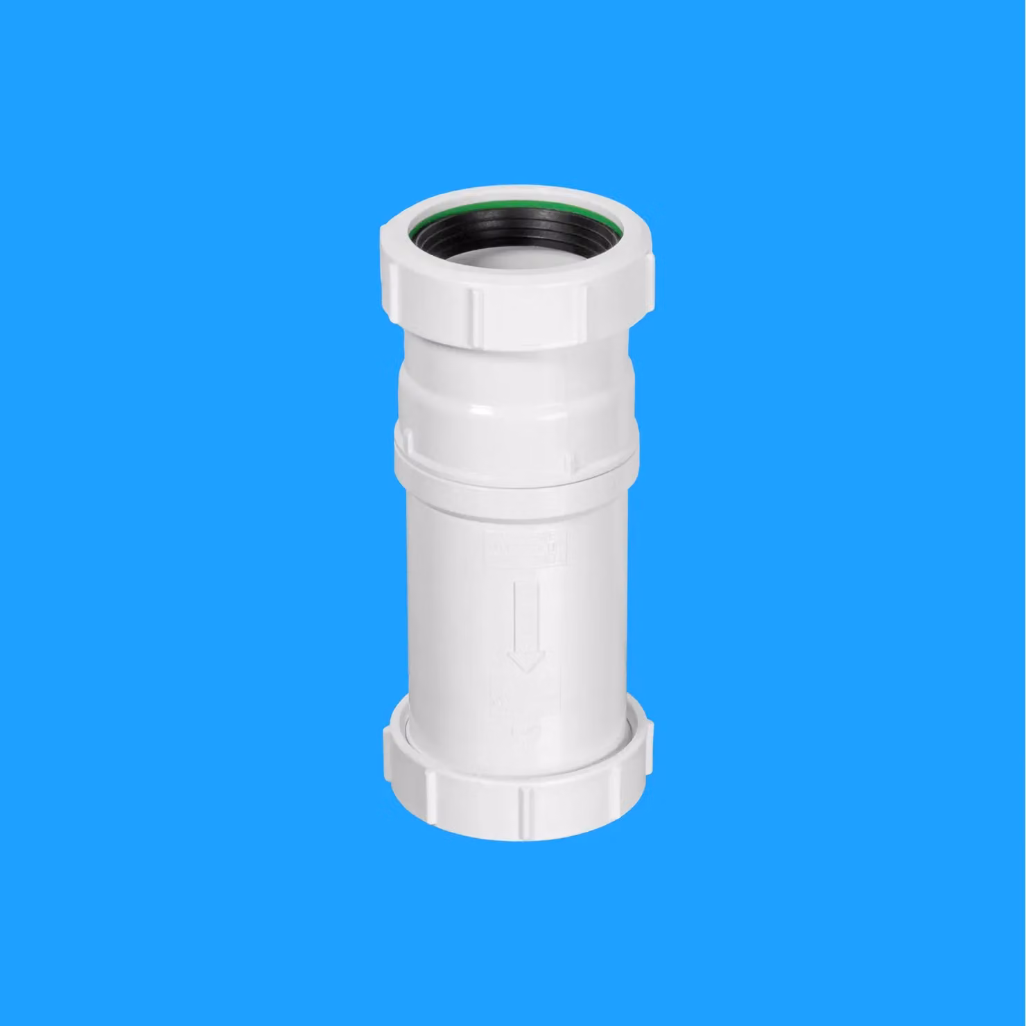McAlpine MACVALVE-4 2" Self Closing Check Valve in White Matt – 2