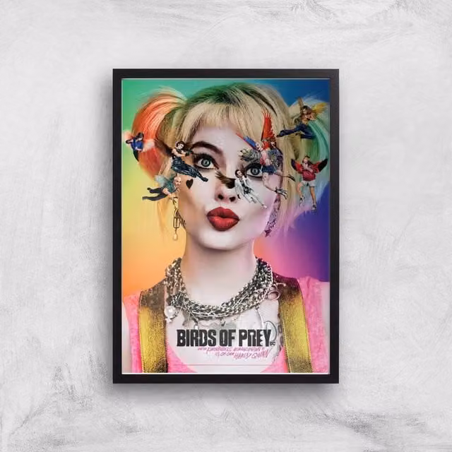 DC Comics Birds Of Prey Multicolour Giclee Art Print, A2