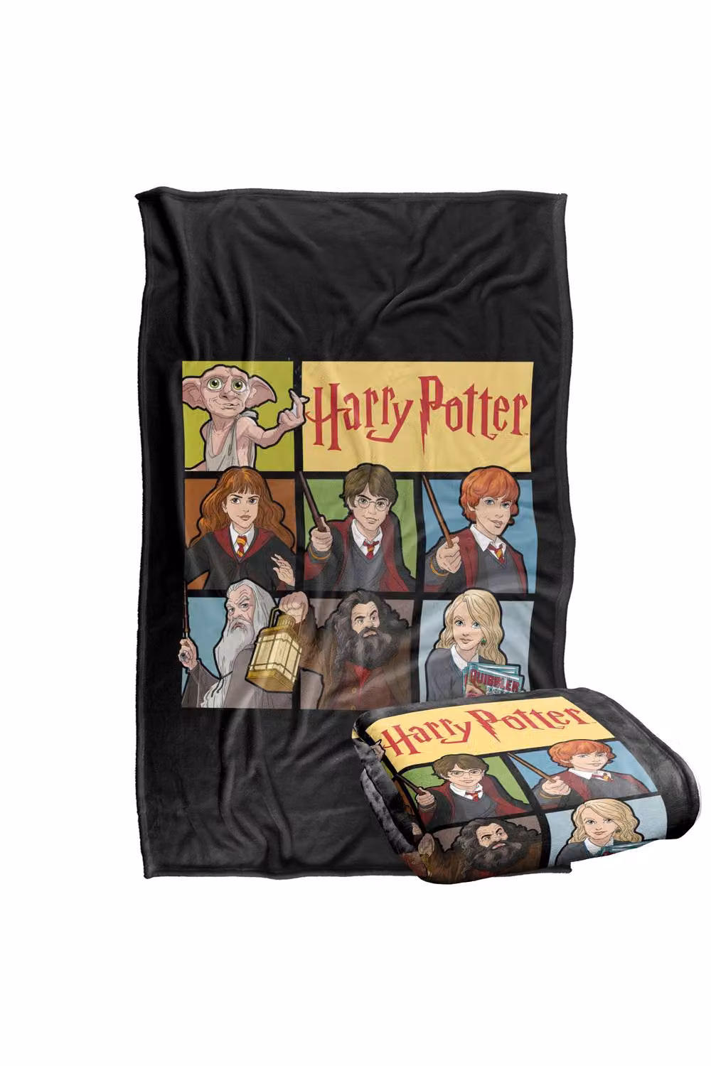 Warner Bros. Harry Potter Heroes of Hogwarts Super Soft Silky Touch Fleece Throw Blanket, Multicolour, W: 91.44 cm x L: 147 cm – 7
