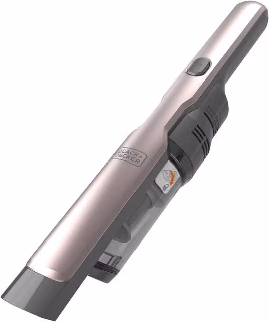Black and Decker Rechargeable Hand Vacuum with Washable Pre-Filter in Black, Gold and Pink