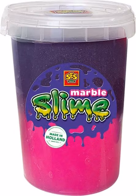 SES Marble Slime in Pink and Purple, 200g