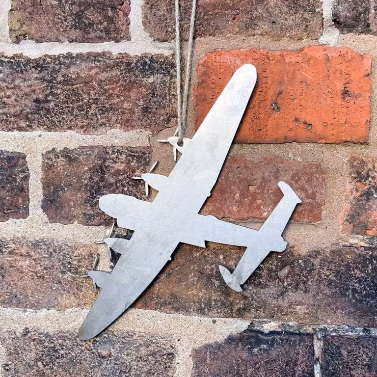 Poppyforge Antique Metal Hanging Square Garden Art in Silver or Black, W: 20 cm, H: 20 cm