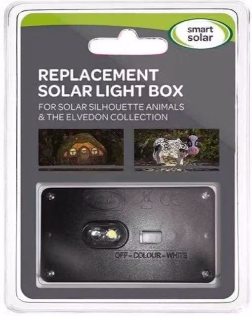 Smart Garden Products Replacement Solar Light Box Module in Black – 2