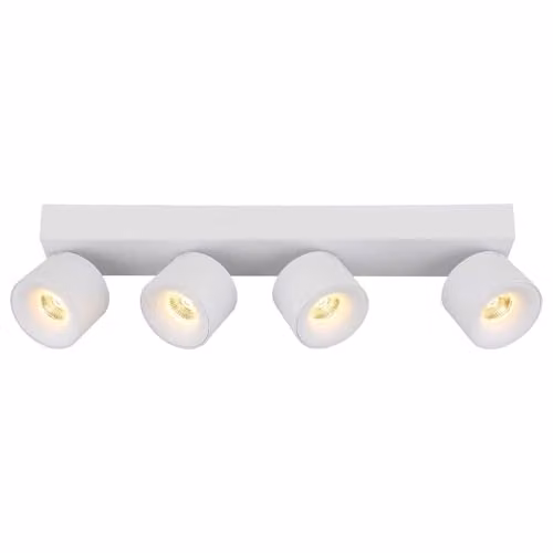 Globo Lighting LED Spotlight in White, W: 45.5 cm, D: 12 cm, H: 12 cm