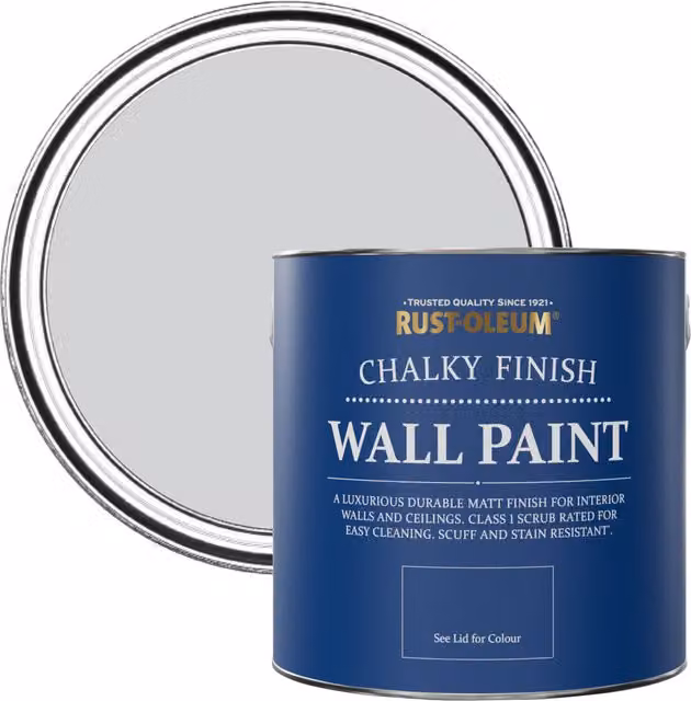 Rust-Oleum Lilac Rhapsody Matt Chalky Wall Paint, Purple, 2.5 l – 1