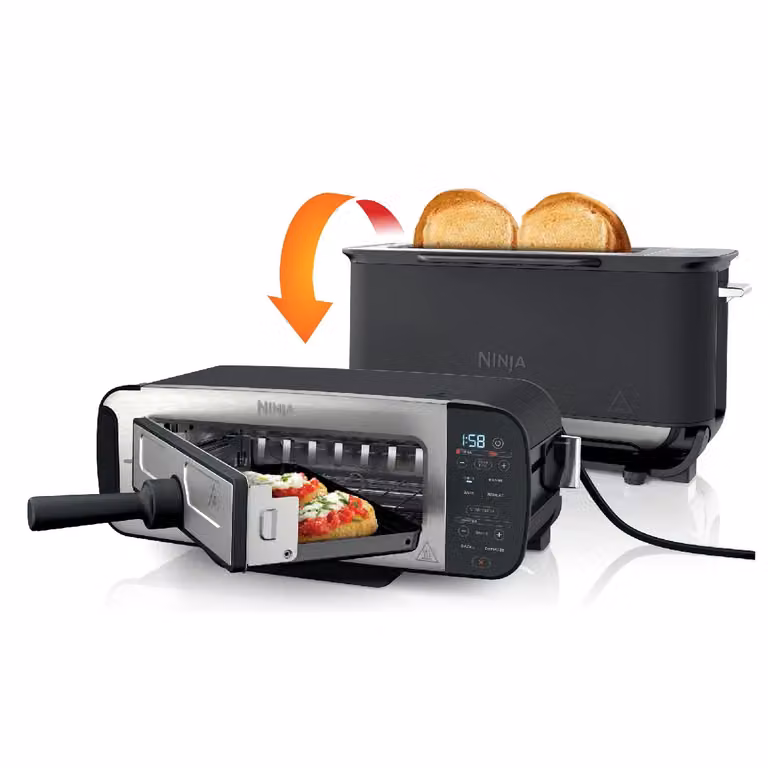 Ninja Foodi 3-in-1 Toaster, Grill and Panini Press in Black