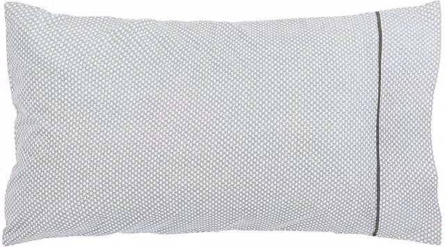 Bedeck of Belfast Reya 2 Pack Pure Cotton Pillowcases, Grey Mix