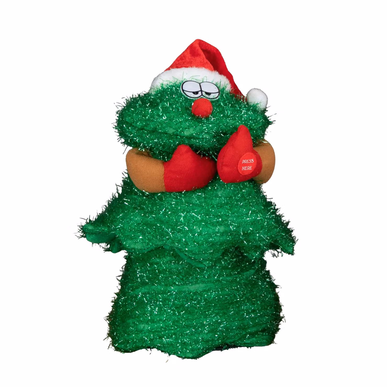 Samuel Alexander Green Animated Singing and Dancing Norbert Christmas Tree Decoration, 28 cm – 3