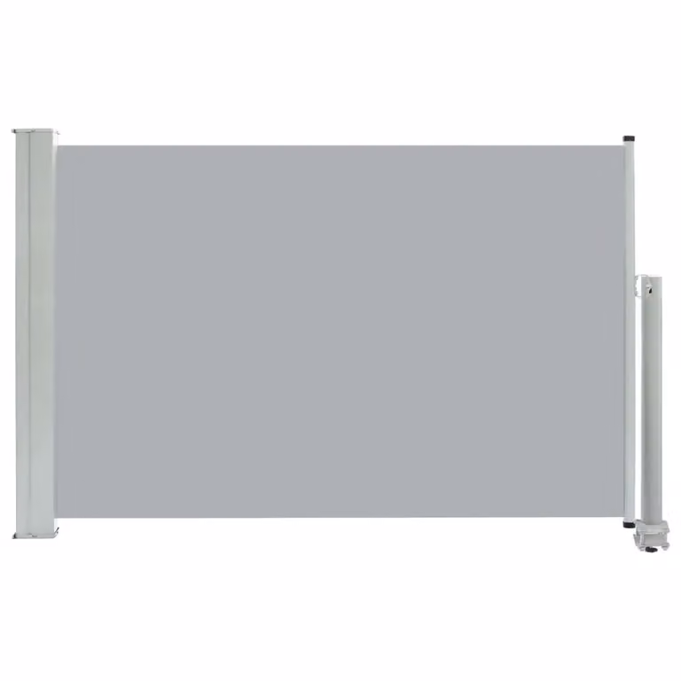 Berkfield Home Patio Retractable Side Awning in Grey, W/H: 60 x 300 cm