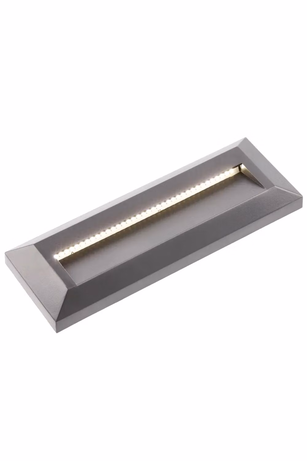 CGC Lighting Rebecca LED Slim Rectangle Wall Brick Light in Grey – 2