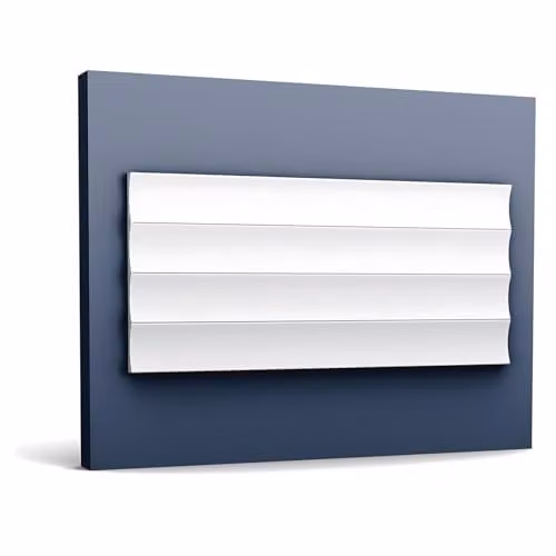 Orac Decor W114 Modern Valley XL 3D Wall Panel, White – 1