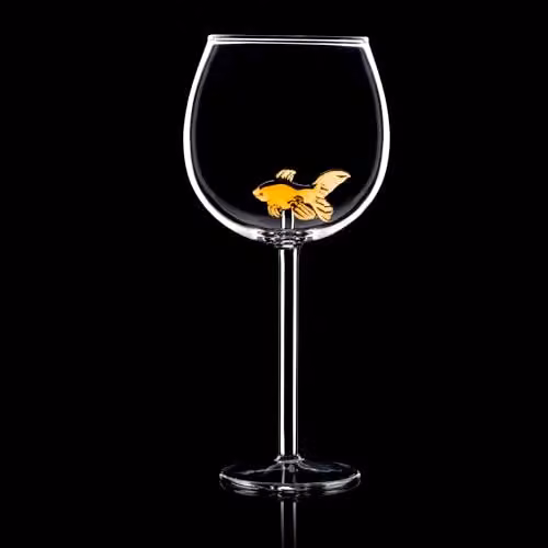 Bar Bespoke Goldfish Cocktail Bowl, 1 l, Transparent – 4