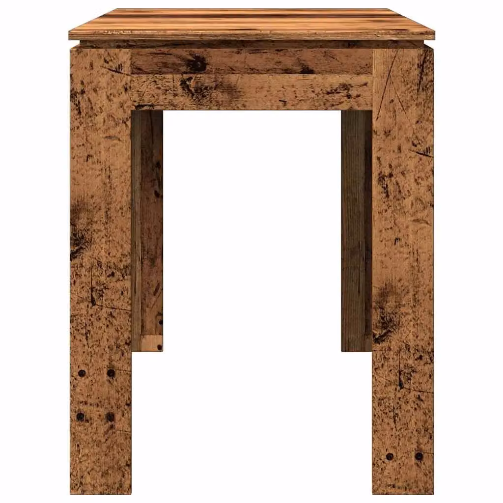 Berkfield Home Rectangular Dining Table in Brown, W/D/H: 120 x 60 x 76 cm – 3