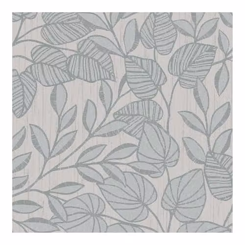 Graham & Brown Superfresco Linden Leaf Trail Duck Egg Blue Botanical Floral Wallpaper