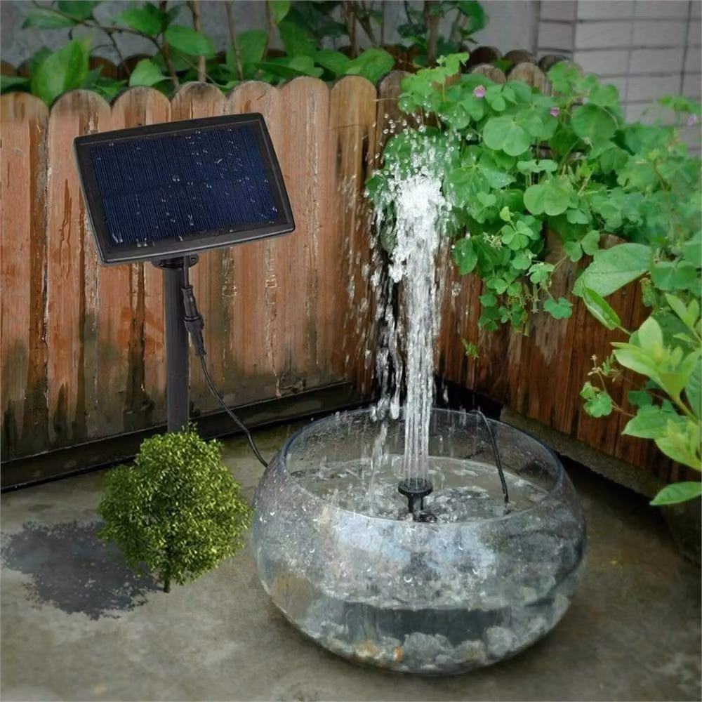Nordara Solar Powered Water Pond Filter Pump in Black – 4