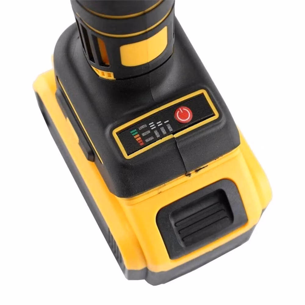 Nordara 125mm Brushless Cordless Angle Grinder in Yellow, Compatible with DeWalt Batteries – 4