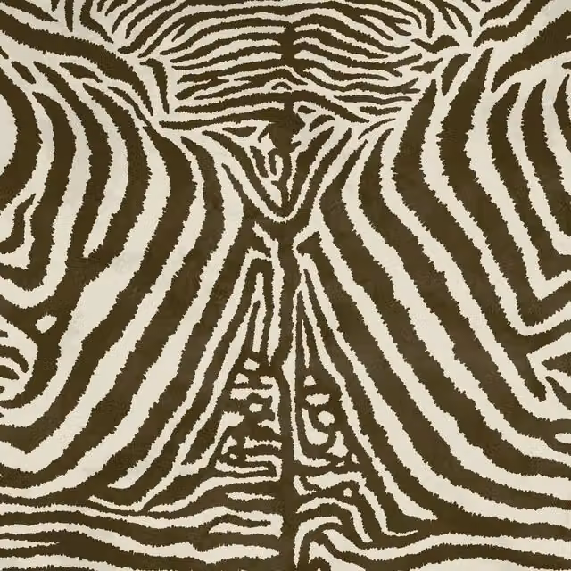 EQUUS Animal Print Wallpaper Sample in Brown