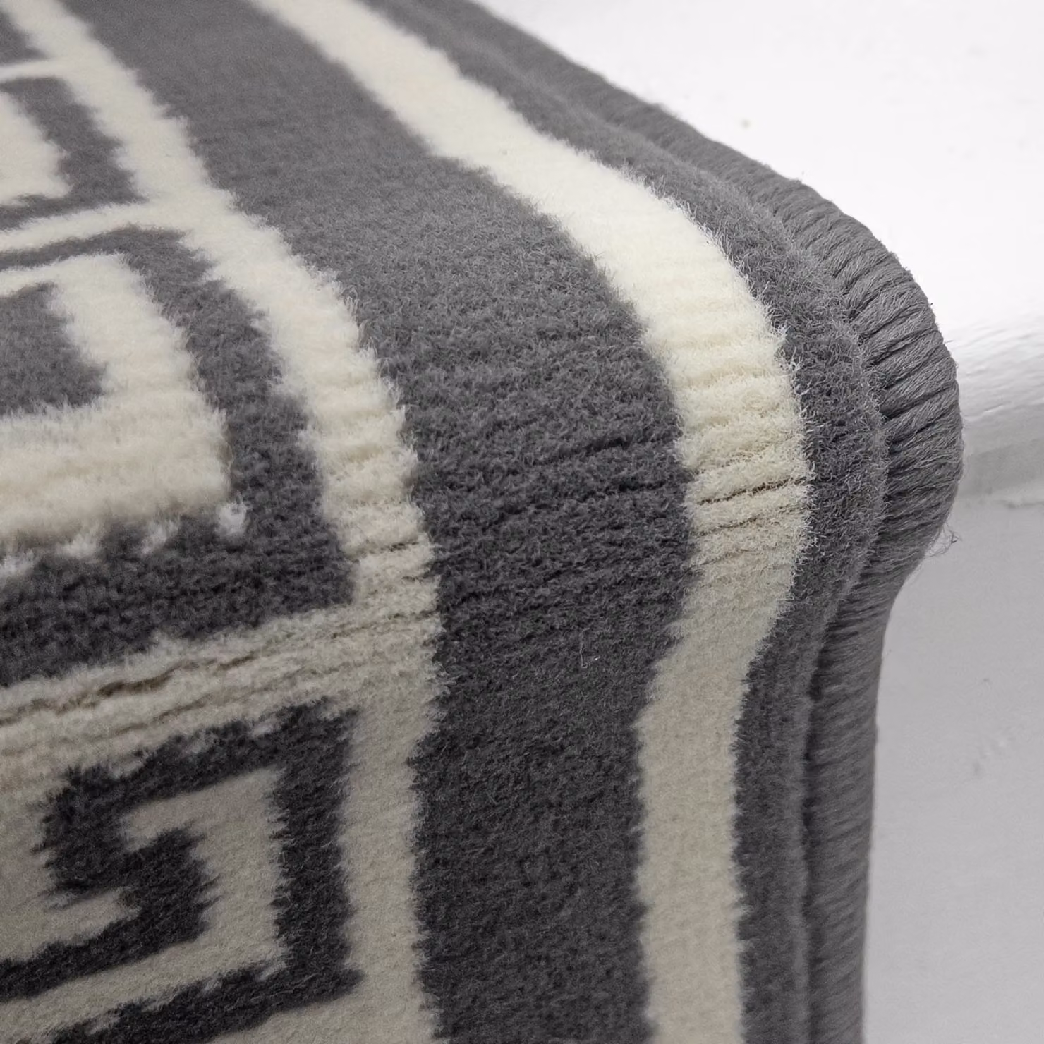 runrug Grey Key Stair Carpet Runner, W: 70 cm, L: 690 cm – 7